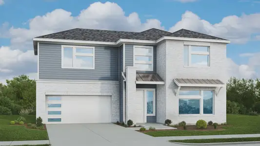 New construction Single-Family house 17226 Velvet Vineyard Pl, Cypress, TX 77433 plan Tivoli - image
