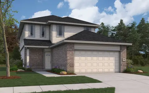 New construction Single-Family house 722 Tejas Village Pkwy, Beasley, TX 77417 plan Mansfield - image