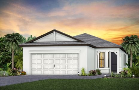 New construction Single-Family house 1884 Pepper Grass Dr, North Port, FL 34289 plan Compass - image