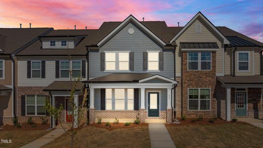 New construction Townhouse house 957 Alma Railway Dr, Wake Forest, NC 27587 plan Kennington - image