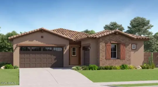 New construction Single-Family house 3517 S 176Th Dr, Goodyear, AZ 85338 plan Trillium Plan 4585 - image