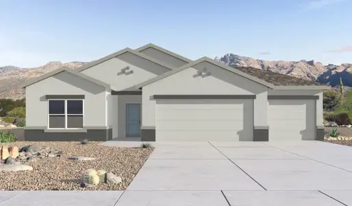 New construction Single-Family house 1084 S Chatfield Ave, Vail, AZ 85641 plan Elgin - image