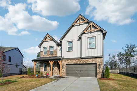 New construction Single-Family house 7650 Homer Dr, Cumming, GA 30028 plan Riverside - image