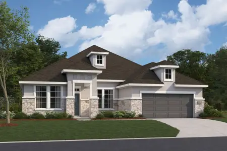 New construction Single-Family house 9912 Cavelier Canyon Ct, Montgomery, TX 77316 plan Highlander - 50' Premier Smart Series - image