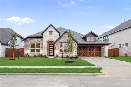 New construction Single-Family house 1240 Amberwood Ln, Red Oak, TX 75154 plan Caraway - image