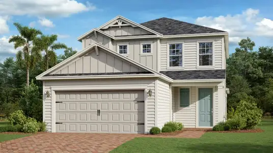 New construction Single-Family house 565 Avalon Woods Ln, Jacksonville, FL 32218 plan Chloe - image