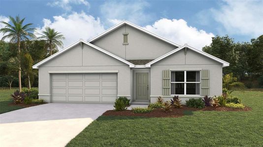 New construction Single-Family house 11224 Topaz St, Spring Hill, FL 34609 Cali- photo 0