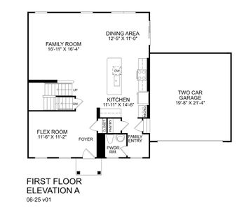 New construction Single-Family house 105 Huntcliff Dr, Fayetteville, GA 30215 plan Powell - image