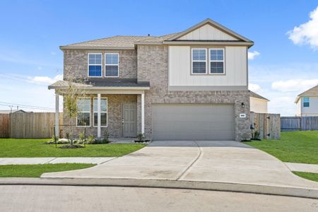 New construction Single-Family house 314 Amy St, Angleton, TX 77515 plan Norman - image