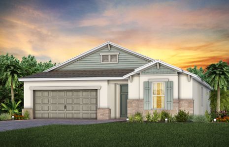 New construction Single-Family house 1313 Zesty Citrus Ln, Minneola, FL 34715 plan Palmary - image