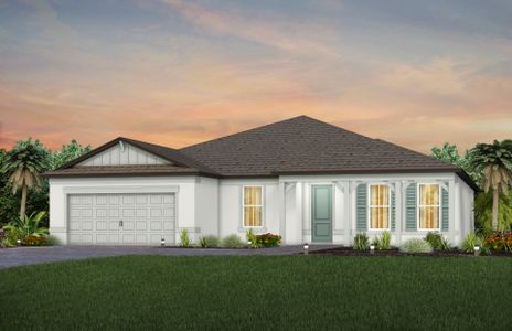 New construction Single-Family house 8816 Sky Sail Cove, Parrish, FL 34219 - photo 0