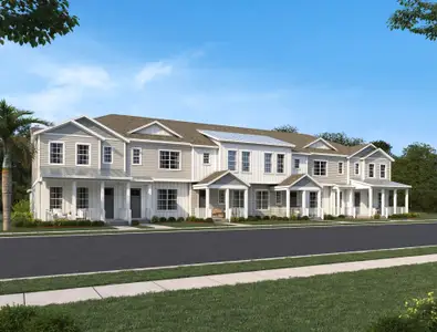 New construction Townhouse house Windermere, FL 34786 plan Cawood - image