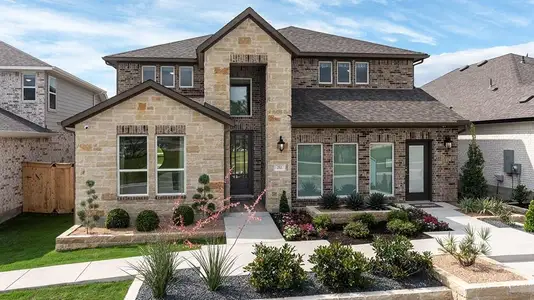 New construction Single-Family house 212 Star Rush Trl, Georgetown, TX 78633 plan Carmine - image