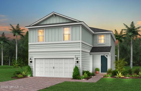 New construction Single-Family house 274 Flintlock Ln, St. Johns, FL 32095 plan Trailside - image