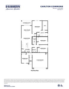 New construction Single-Family house 1518 E Fletcher Dr, Casa Grande, AZ 85122 plan Dalton - image