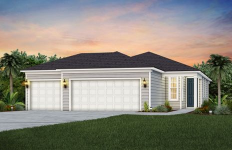 New construction Single-Family house 11 Lake Manatee Dr, Palm Coast, FL 32137 plan Drayton Select - image