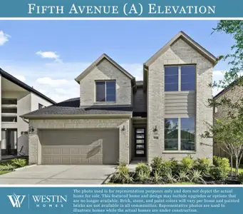 New construction Single-Family house 218 Sierra Stream Ln, Conroe, TX 77304 plan The Fifth Avenue - image