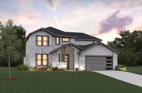 New construction Single-Family house 42115 Nokona Wy, Todd Mission, TX 77316 plan Vanderbilt - image