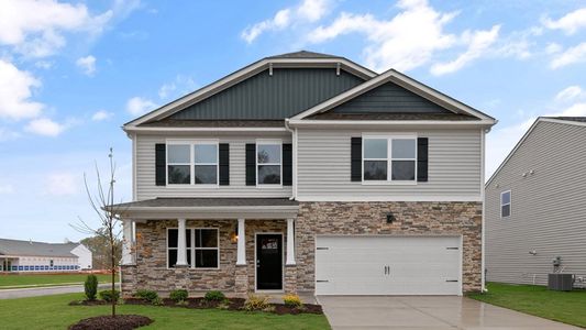 New construction Single-Family house 222 Lock Meade Ct, Gibsonville, NC 27249 plan Wilmington - image