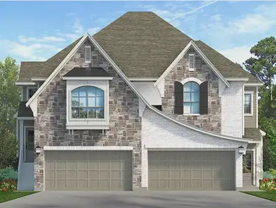 New construction Duplex house 412 E Coralburst Lp, Montgomery, TX 77316 plan Summerhouse - image