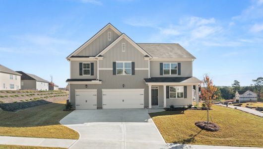 New construction Single-Family house 1296 Lincoln Ln, Braselton, GA 30517 plan Mansfield - image