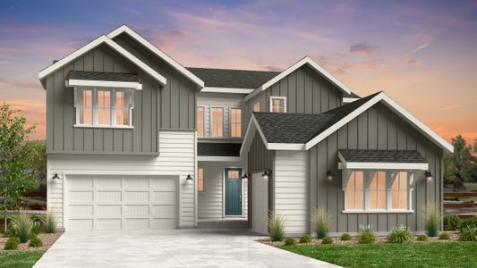 New construction Single-Family house 9282 Quaker Street, Arvada, CO 80007 Steamboat | A Multi-Gen Home- photo 0