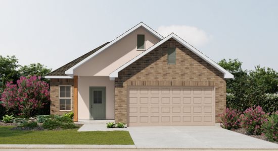 New construction Single-Family house 6849 Arbor Wy, Orange, TX 77630 plan Melville II B - image