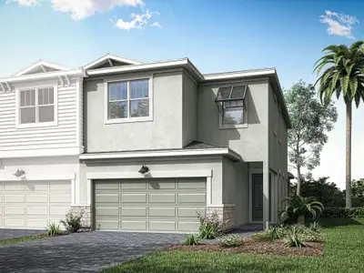 New construction Townhouse house 3630 Nw Solange Ct, Jensen Beach, FL 34957 plan Dylan - image