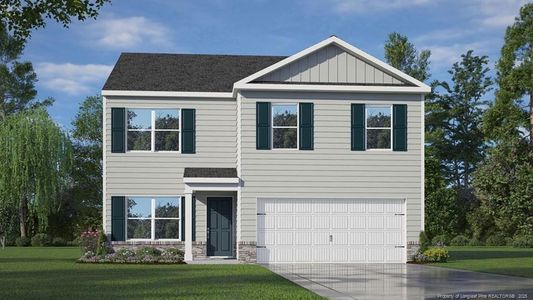 New construction Single-Family house 238 Bay Laurel Dr, Sanford, NC 27332 BELHAVEN- photo 0