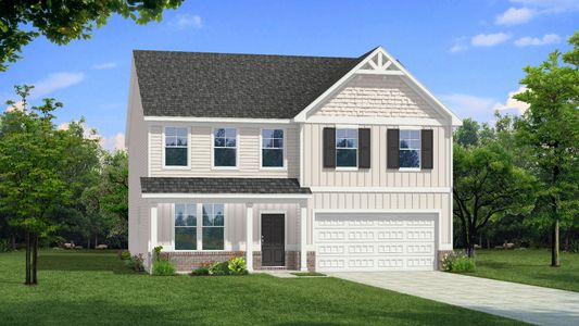 New construction Single-Family house 2056 Cadenza Circle, Dacula, GA 30019 - photo 0