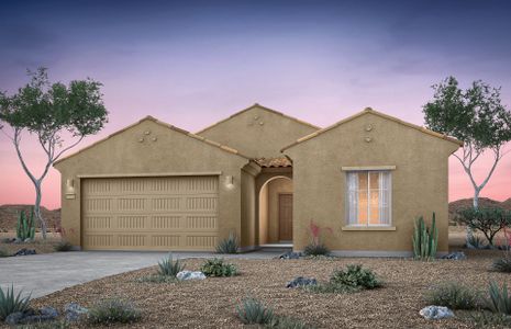 New construction Single-Family house 43045 W Palo Amarillo Rd, Maricopa, AZ 85138 plan Poppy - image