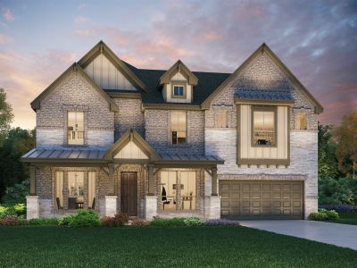New construction Single-Family house 6103 Golden Plover Ln, Pearland, TX 77584 plan The Cardiff (5234) - image