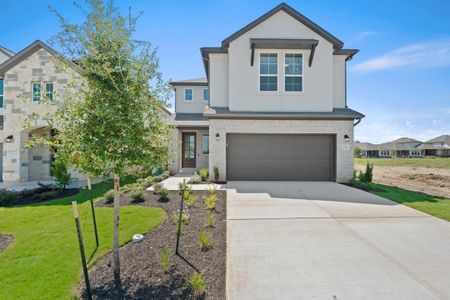 New construction Single-Family house 220 Rock Daisy Trl, Hutto, TX 78634 plan Spyglass - image