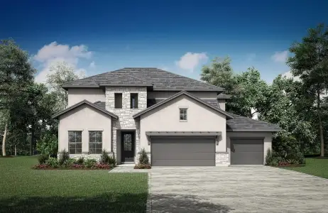 New construction Single-Family house 8610 High Note Cir, Montgomery, TX 77316 plan Brookdale - image