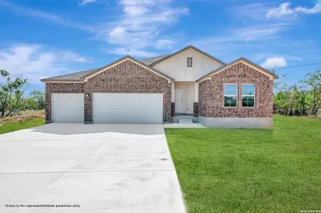 New construction Single-Family house 112 Greeley Dr, Floresville, TX 78114 plan Ellsworth - image