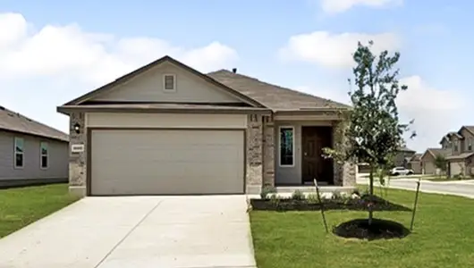 New construction Single-Family house 14403 Nolan Garnet, San Antonio, TX 78253 plan The Caroline - image
