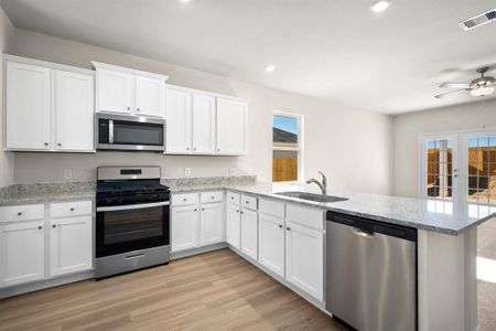 Spacious chef-ready kitchen with top-of-the-line appliances.