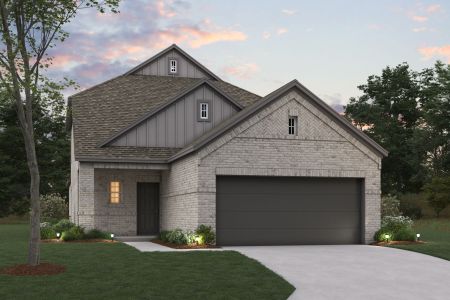 New construction Single-Family house 1212 Lovegrass Ln, Denton, TX 76227 Rosemary - 30' Smart Series- photo 0