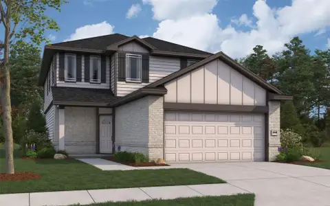 New construction Single-Family house 1204 Lilly Ln, Bellville, TX 77418 plan Mansfield - image