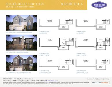 Sugar Hills Plan 6 Floor Plan