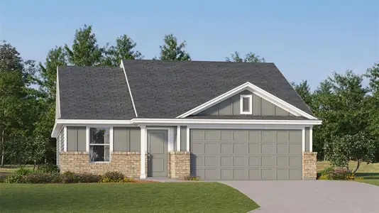 New construction Single-Family house 11301 Rodeo Dr, Providence Village, TX 76227 plan Newlin - image