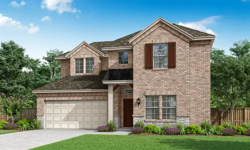 New construction Single-Family house 4425 Glenn Springs Wy, Little Elm, TX 75068 plan Garland - image
