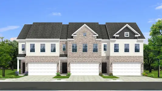 New construction Townhouse house 8182 Tiger Wy, Riverdale, GA 30296 plan Luca - image