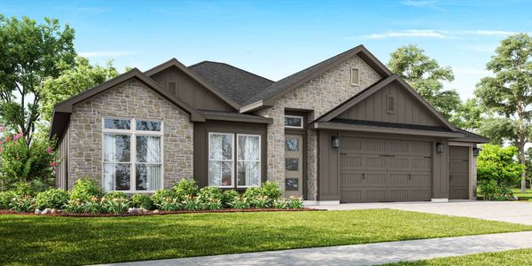 New construction Single-Family house 3062 Bella Vita Dr, Nolanville, TX 76559 plan Cypress Creek - image