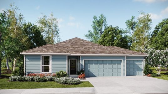 New construction Single-Family house 616 Ruth Ave, Haines City, FL 33844 plan Frey - image