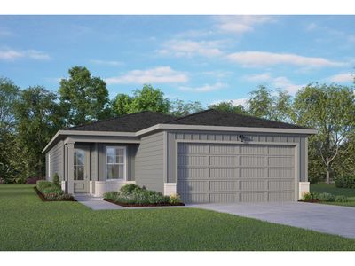 New construction Single-Family house 10326 Gala Jct, San Antonio, TX 78224 plan The Colorado B - image