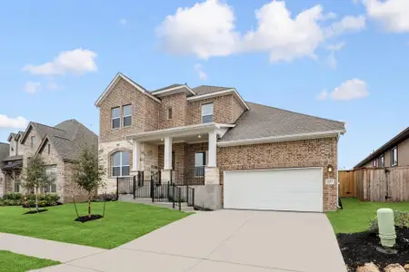 New construction Single-Family house 841 Teakmill Trl, San Marcos, TX 78666 plan The Blanco - image