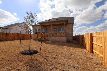 New construction Single-Family house 1208 Snowdrop Dr, Georgetown, TX 78628 Belmont II- photo 21 21