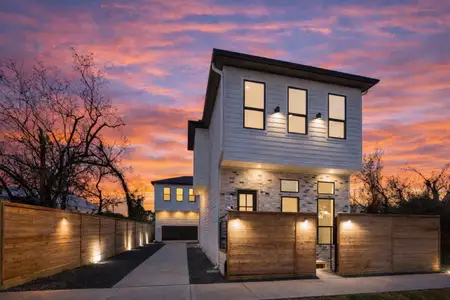 New construction Single-Family house 602 Jewett St, Unit A, Houston, TX 77009 - image