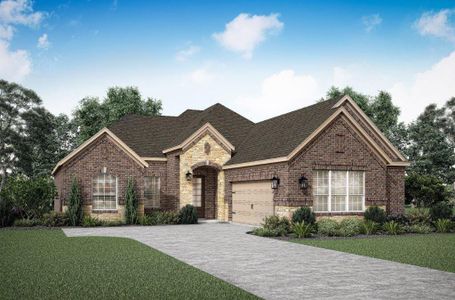 New construction Single-Family house 2015 Tioga View Drive, Iowa Colony, TX 77583 - photo 0